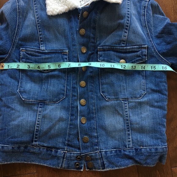 Cutrent Elliott snap sherpa jean jacket - Picture 3 of 6